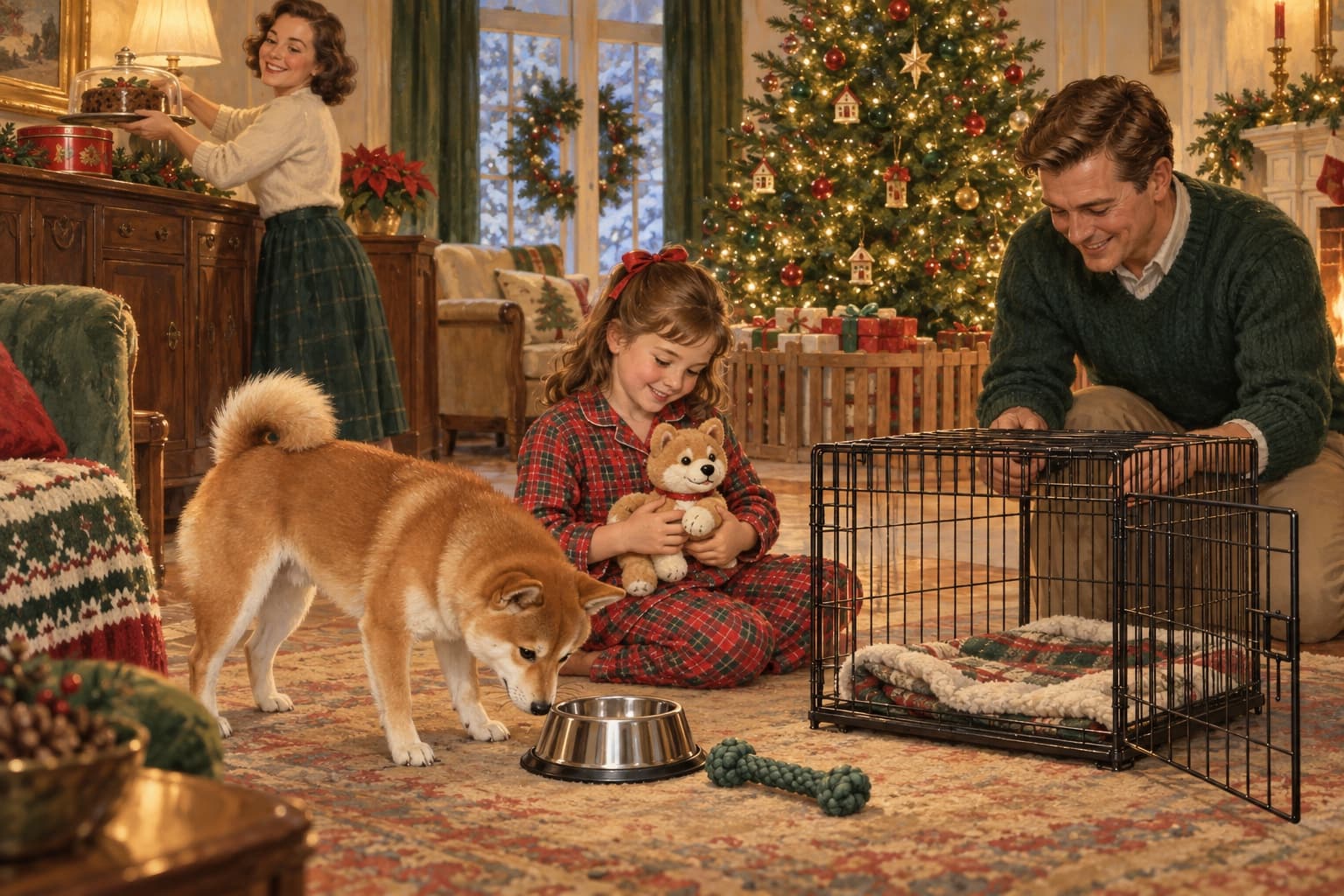 Tinsel, Fruitcake, and the Puppy Under the Tree