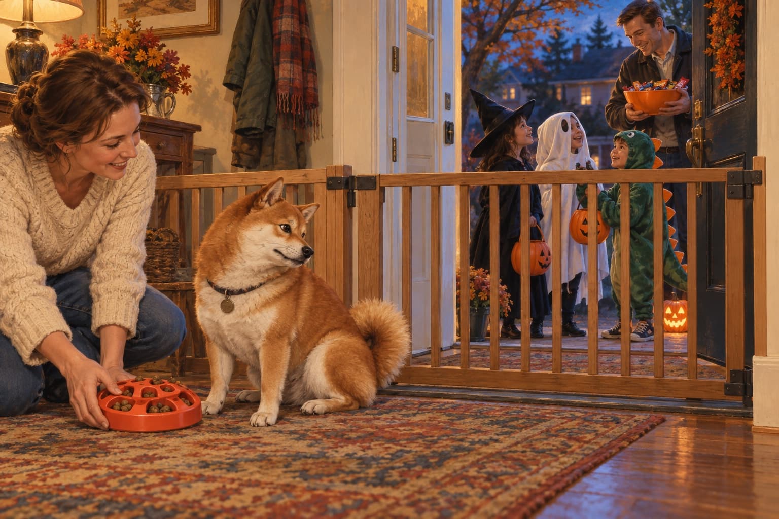 The Candy Bowl and the Front Door